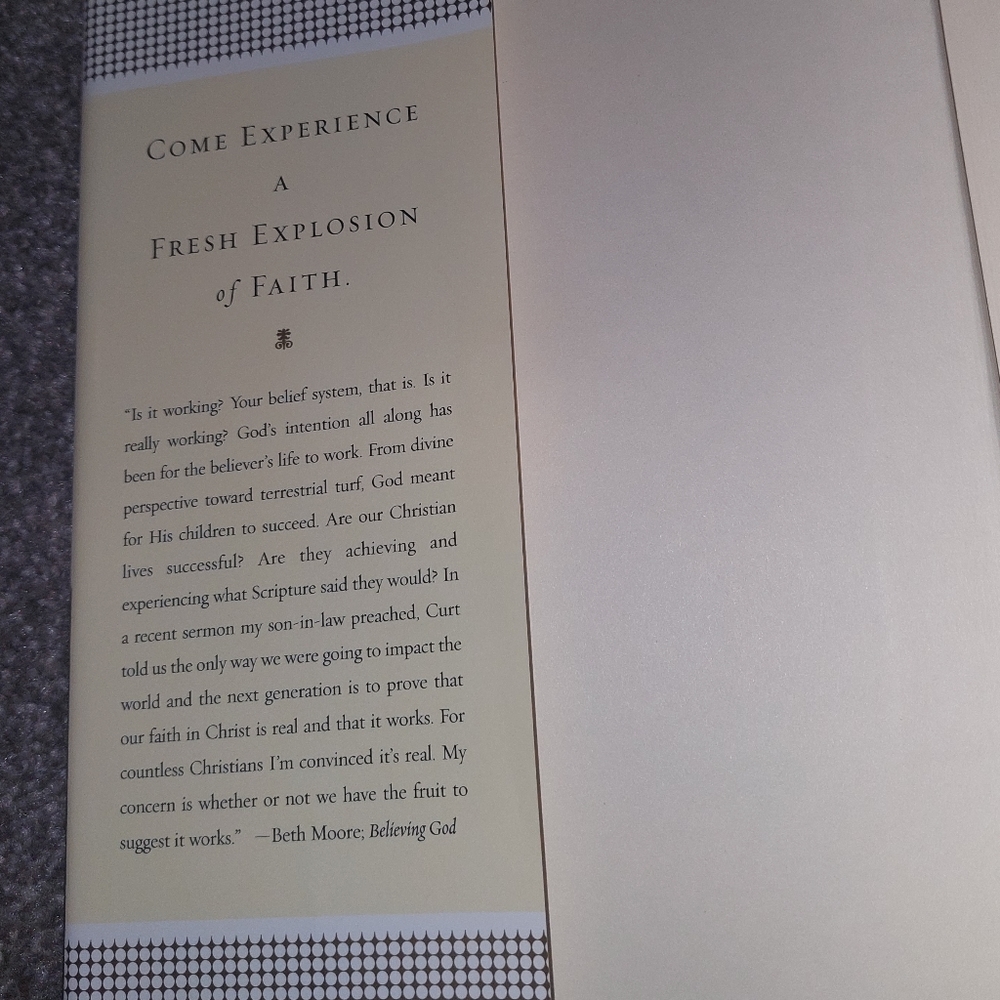 'Believing God' book by Beth Moore - Picture 3 of 3